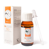 Glycolic Biorevitalisant Acide : Glycolic 50 % - Aha - Peeling visage à l'acide glycolique pour exfolier la peau et supprimer les cellules devenues mortes et favoriser la régénération cellulaire.