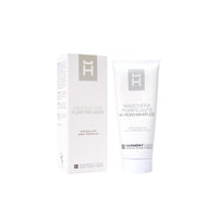 Masque crémeux Harmony Castle à base d'acide mandélique, d'huile d'amande douce et d'oxyde de zinc qui, grâce à ses propriétés antibactériennes et exfoliantes, est efficace pour traiter l'acné vulgaire, les points noirs, les cicatrices post-acnéiques et pour améliorer les manifestations de l'acné pustuleuse.