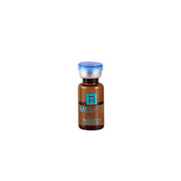 Peeling Biorevitalisant  MELP3 : Solution à pH acide contenant de l'acide tranexamique, de l'acide phytique, de l'acide thioglycolique, de l'acide mandélique, de l'hexylrésorcinol, de l'extrait de groseille et de myrtille.